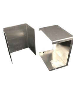 BUD Industries CU-3005-A Aluminum Electronics Minibox 5" L x 4" W x 3" H, Gray 9 81hywWAPRcL