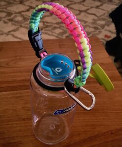 Nalgene Tritan Wide Mouth BPA-Free Water Bottle, Clear w/ Green Cap, 32-Ounces 28 81hz3ZK8j3L