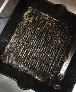 Lodge SCRAPERGPK Durable Grill Pan Scrapers, Red and Black, 8.25 x 4.625 x.5, 2-Pack 15 81hzLQisoL