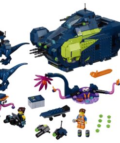 Alternative view of LEGO The Movie 2 Rex’s Rexplorer! 70835 Building Kit, Spaceship Toy with Dinosaur Figures (1172 Pieces) (Discontinued by Manufacturer) Standard Packaging