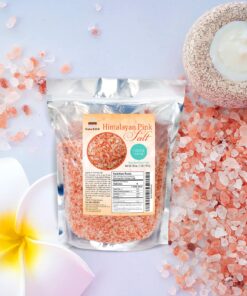 Premium Gourmet Pink Himalayan Salt, Coarse Grain 2 lb. 12 81i Rp3TIdL