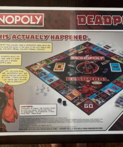 Hasbro Gaming Monopoly Game: Marvel Deadpool Edition 53 81i jPPzxzL