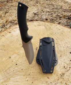 SOG Survival Knife with Sheath - Field Knife Fixed Blade Knives 4 Inch Tactical Knife and Bushcraft Knife w/Full Tang Hunting Knife Blade (FK1001-CP) 37 81i05qzjH4L