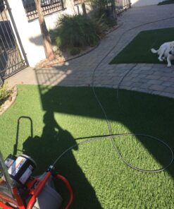 RIDGID 26998 Model K-400 Drain Cleaning 120-Volt Drum Machine Kit with C-45IW 1/2" x 75' Cable, White, Black, Red 32 81i0LBaNRWL