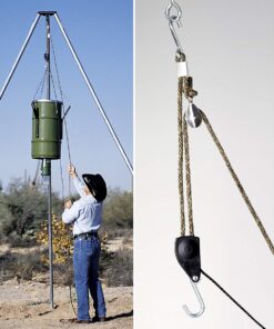 Alternative view of Rope Ratchet HH20 Hand Chain Hoists, Black