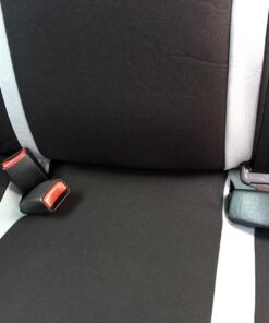 FH Group Automotive Seat Covers Trendy Corduroy Bucket Full Set with Gift- Universal Fit for Cars Trucks and SUVs (Black/Gray) FB032115 39 81i3qq91D3L