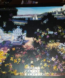 White Mountain Puzzles Garden By The Bay - 1000 Jigsaw Puzzle 29 81i42NM3z7L