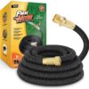 Flexi Hose Lightweight Expandable Garden Hose, No-Kink Flexibility, 3/4 Inch Solid Brass Fittings and Double Latex Core 35 81i4R09tjpS