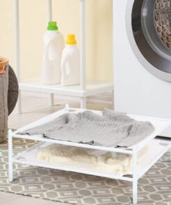 STORAGE MANIAC Sweater Drying Rack, Mesh Clothes Drying Rack, Stackable Laundry Drying Rack, Lay Flat Dryer for Delicates, Portable Dry Rack for Indoor or Outdoor, White, 2-Pack 23 81i5aSC5GKL