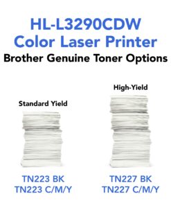 Brother® HL-L3290CDW Wireless Laser All-in-One Color Printer New Model: HLL3290CDW 25 81i5kQnrKL