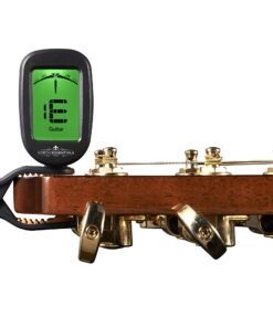 Guitar Tuner (2 Pack) for Acoustic Guitars, Violin, Ukulele (Uke), Bass, Mandolin, Banjo - (Black + White) - Premium Accessories by Nordic Essentials™ - Lifetime Warranty Black + White 22 81i6QG8GLUL