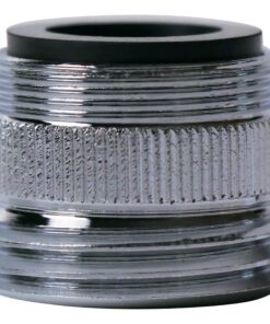 DANCO Multi-Thread Garden Hose Adapter for Male to Male and Female to Male, Chrome, 1-Pack (10513) 24 81i6h3XxyJL