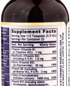 Max B-ND TM, 2 fl oz, Vegan Product - Probiotic-Fermented Vitamin B Complex Formula for Dynamic Liver, Energy, Brain and Mood Support 6 81i7 nZRz1L