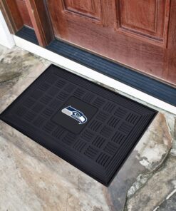 Alternative view of Fanmats NFL Unisex-Adult Medallion Door Mat Seattle Seahawks 19.5" x 31.25" Team Colors