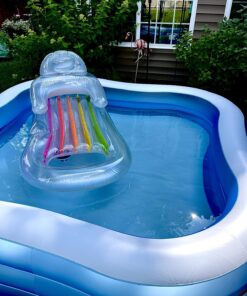 INTEX 57495EP Beach Wave Inflatable Swim Center Pool: 357 Gallon Capacity – 90" x 90" x 22" – Purple 27 81i7NvxF4SL