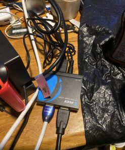 OREI HDMI Splitter 1 in 2 Out - 1x2 HDMI Display Duplicate/Mirror - Powered Splitter Full HD 1080P, 4K @ 30Hz (One Input To Two Outputs) - USB Cable Included - 1 Source to 2 Identical Displays 65 81i7dZHr9hL