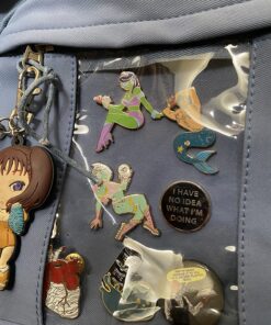 Pinsanity Retro Sci-Fi Alien Pin Up Girl Enamel Lapel Pin 16 81i8q27I6IL