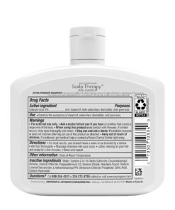 Neutrogena Scalp Therapy Anti-Dandruff Shampoo Extra Strength, with 3% salicylic acid, Fragrance Free, 12 fl oz 11 81i9D0mSEZL