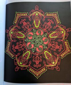 Glowing Mandalas: Coloring Book for Adults Paperback 58 81iAF6KTmJL
