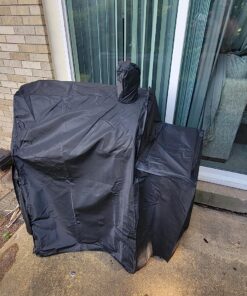 Char-Griller 5555 Grill Cover, Fits Models: 3018, 2121, 2222, 2828, 2727, 2929, 1224, E1224, 1329, 1334, Black 35 81iAGKhgpL