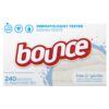 Bounce Free & Gentle Dryer Sheets, 240 Sheets, Unscented Fabric Softener Sheets, Hypoallergenic and Dermatologist Tested 29 81iAoztzFeL