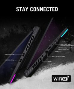 ASUS 2023 ROG Strix G16 Gaming Laptop, 16" FHD 165Hz Display, Intel 14-Core i7-13650HX (Up to 4.9GHz), GeForce RTX 4060, 16GB DDR5 RAM, 1TB SSD, Wi-Fi 6E, Bluetooth, 4 Zone RGB, Windows 11 Home 16GB DDR5 RAM | 1TB SSD 14 81iB3TXbjtL 1