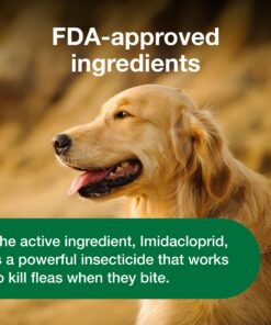 Advantus (Imidacloprid) Chewable Flea Treatment for Large Dogs, 7 Count, 23-110 Pound 29 81iBfBVaoLL 1