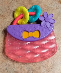 Bright Starts Carry & Teethe Purse Chillable Teether Toy, Ages 3 months +, Pretty in Pink 31 81iC8uVkvCL 1