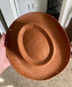 Childrens Brown Felt Cowboy Hat by Century Novelty by Century, Brown, Size Small 20 81iCL7cPRL