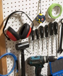 Hiltex 53106 Pegboard Hook Assortment Set, 50 Piece Heavy Duty, Pegboard Hooks for Tools, Garage & Workshops Hooks and Holders, Accessories for Craft Room, Wall Storage Shelving Peg Hooks 50 Piece: Hooks 29 81iCWOhjsRL 1