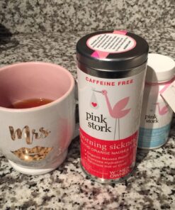 Pink Stork Tea: Organic Ginger Orange Pregnancy Tea - Occasional Morning Sickness Support - Pregnancy Must Haves - Digestive Support for Pregnant Women - Women-Owned, 30 Cups 20 81iDjv4UiaL
