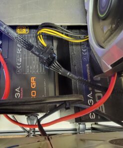 EVGA SuperNOVA 1300 G2 80+ GOLD, 1300W Fully Modular NVIDIA SLI and Crossfire Ready 10 Year Warranty Power Supply 120-G2-1300-XR 36 81iEN301J2L