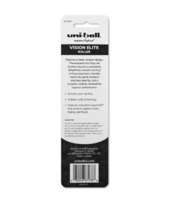 Uniball Vision Elite Rollerball Pens, Black Pens Pack of 2, Bold Pens with 0.8mm Ink, Ink Black Pen, Pens Fine Point Smooth Writing Pens, Bulk Pens, and Office Supplies 5 81iF gIHukL