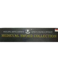 Medieval Sword One Hand Sword, Dull Blade. for Collection, Gift, Show and Fair Cosplay and LARP King-Black 12 81iF09EOMEL