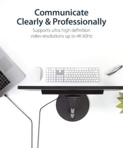 StarTech.com 6ft (2m) Mini DisplayPort to DisplayPort 1.2 Cable - 4K x 2K UHD Mini DisplayPort to DisplayPort Adapter Cable - Mini DP to DP Cable for Monitor - mDP to DP Converter Cord (MDP2DPMM6) 6 ft / 2 m Black Standard Packaging 11 81iFvm2L7vL