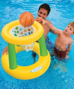 Alternative view of Intex - Floating Hoops 3, Incl Inflatable Pool Hoop and Basketball