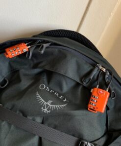 TSA Approved Cable Luggage Locks, Re-settable Combination with Alloy Body Orange 2 Pack 23 81iGrOmyzJL