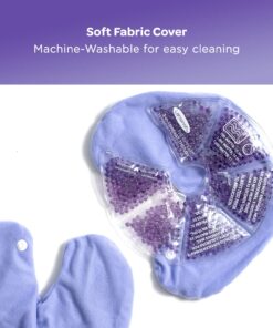 Lansinoh TheraPearl 3-in-1 Hot or Cold Breast Therapy Pack with Cover, 2 Count 17 81iH3m1I aL