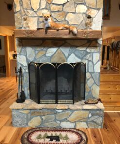Cozy Cabin CC5276 Birch Bear Non Skid Rug 20"x44" Wedge Brown 20 in x 44 in 20 81iHc6QwSrL