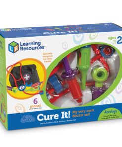 Learning Resources New Sprouts Cure It! Doctor Kit for Kids, Pretend Play Doctor Set, 6 Pieces, Ages 2+ 16 81iHdey siL