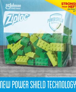 Ziploc Slider Freezer Bags with New Power Shield Technology, Quart, 34 Count, Pack of 3 (102 Total Bags) 34 Count (Pack of 3) 11 81iJQLv4LL