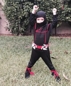 Stealth Toddlers Ninja Costume Large (4-6) Black Standard Packaging 18 81iK1HgOQbL