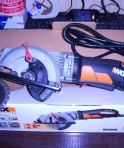 Worx WX429L 4 Amp WORXSAW 4.5" Electric Compact Circular Saw 39 81iKK2LLlqL