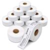 Aegis - Compatible Direct Thermal Labels Replacement for DYMO 30252 (1-1/8" X 3-1/2") Address & Barcode - Use with Labelwriter 450, 450 Turbo, 4XL Printers (12 Rolls) 12 Pack 17 81iL2mXNh5L