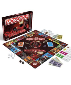 Alternative view of Hasbro Gaming Monopoly Game: Marvel Deadpool Edition