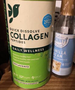 Great Lakes Wellness Collagen Peptides Powder Supplement for Skin Hair Nail Joints - Unflavored - Quick Dissolve Hydrolyzed, Non-GMO, Keto, Paleo, Gluten-Free, No Preservatives - 16 oz Canister 1 Pound (Pack of 1) 36 81iMYVIIiTL
