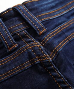 Boy's Skinny Fit Stretch Fashion Jeans Pants 10 Dark Blue 17 81iMt973IAL