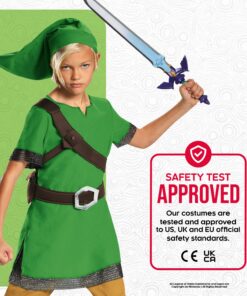 Disguise Link Classic Costume, Small (4-6) Small (4-6) 14 81iQQ6XVD0L 1