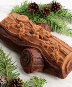 Nordic Ware Yule Log Pan, One Size, Silver 22 81iR1sl5 kL