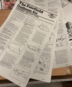 Greenleaf Fairfield Dollhouse Kit - 1/24 Scale 63 81iR5 dEZmL